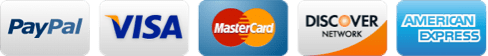 We accept Visa, MasterCard, and more